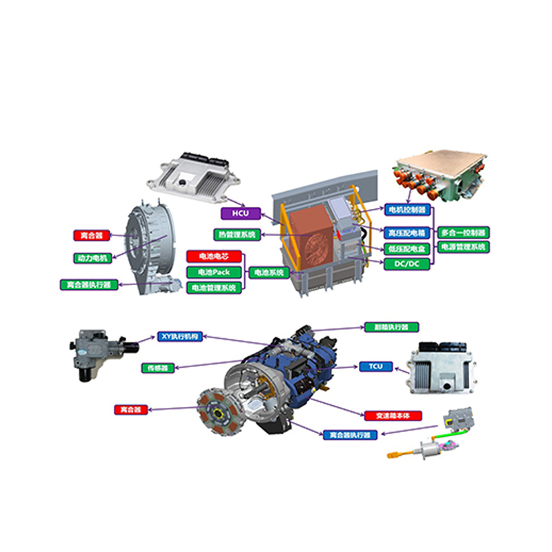 重卡混合动力系统总成